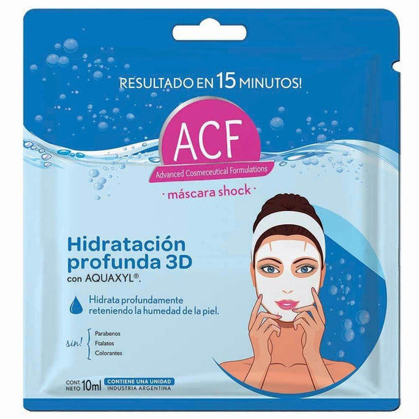 Acf Facial Mask Shock Deep Hydration 3D (10Ml / 0.33Fl Oz)