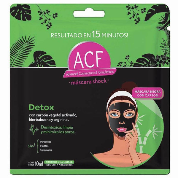 Acf Facial Mask Shock Detox (10Ml / 0.33Fl Oz)