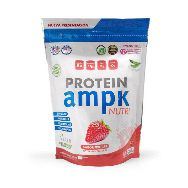 Ampk Metabolic Activator Protein Strawberry Powder (506 Grams - Gluten Free)