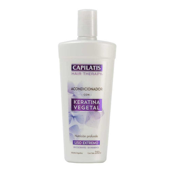 Capilatis Keratin Conditioner (350ml / 11.83fl oz) Hydrates, Nourishes and Strengthens Hair with Collagen and UV Filters