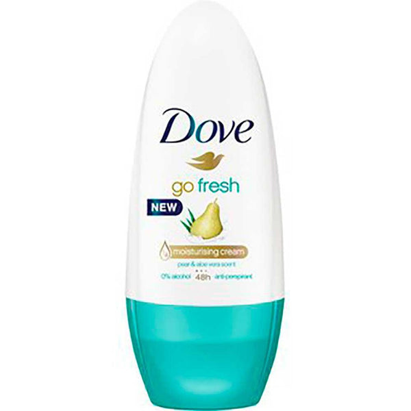 Dove Antiperspirant Roll On with Pear & Aloe Vera Extracts - 50ml / 1.69 Fl Oz