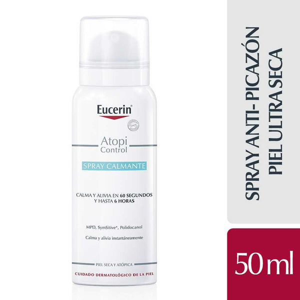 Eucerin Atopicontrol Anti Itching Spray (50Ml / 1.69Fl Oz): Non-comedogenic, Dermatologically Tested & Clinically Proven Efficacy & Skin Tolerability