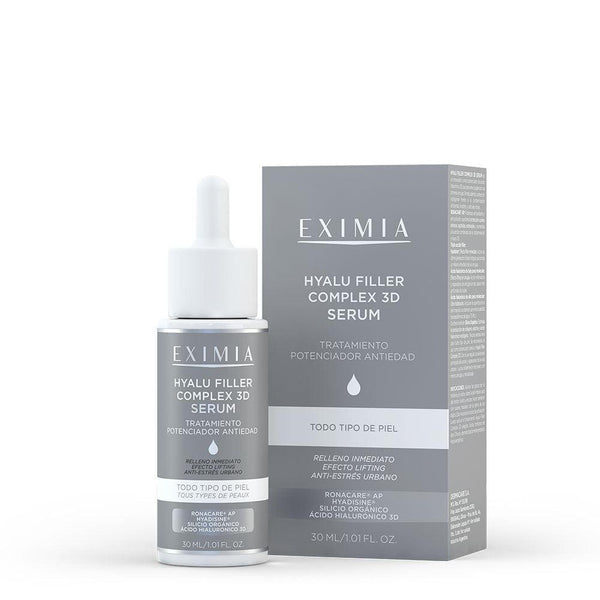 Eximia Hyalu Filler Complex 3D Serum for First Wrinkles - All Skin Types, 30ml/1.01fl oz, Paraben-free & Not Tested on Animals