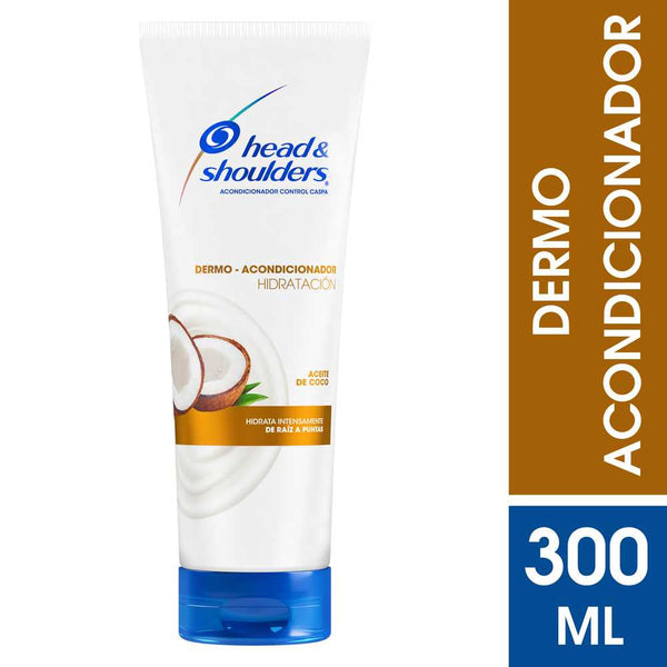 Head & Shoulders Coconut Oil Hydration Conditioner: 100% Dandruff Free, Sulfate & Paraben Free, Cruelty Free (300Ml / 10.14Fl Oz)