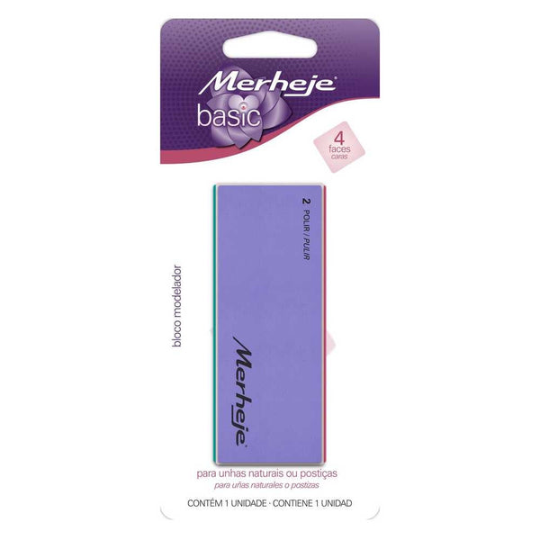 Merheje Basic 00 Nail Polishing Block: High Quality, Durable, Non-Slip & Ergonomic Design