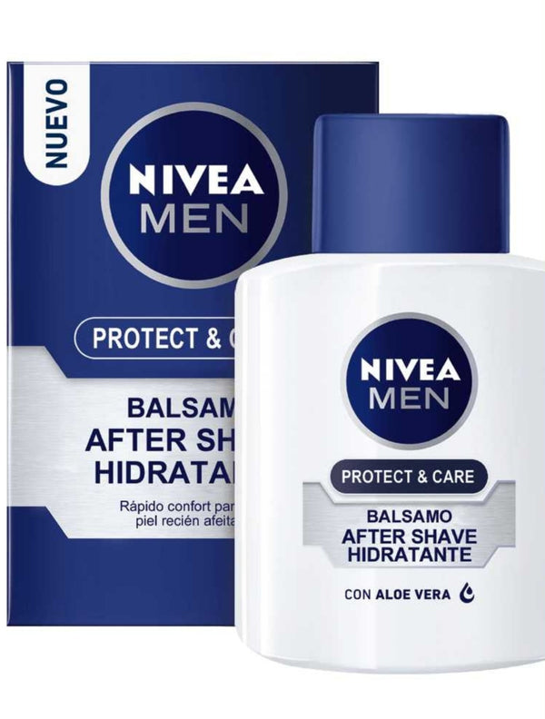Nivea Balsamo After Shave For Men (100Ml / 3.38Fl Oz): Protect, Hydrate & Strengthen Skin with Aloe Vera & Pro-Vitamin B5