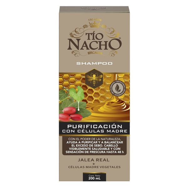 Tio Nacho Purification Shampoo: Nourishment, Anti-Frizz, Volume, Scalp Care & Repair 200Ml / 6.76Fl Oz